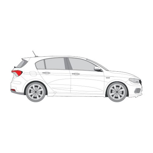 Fiat Tipo 5-ovinen hatchback